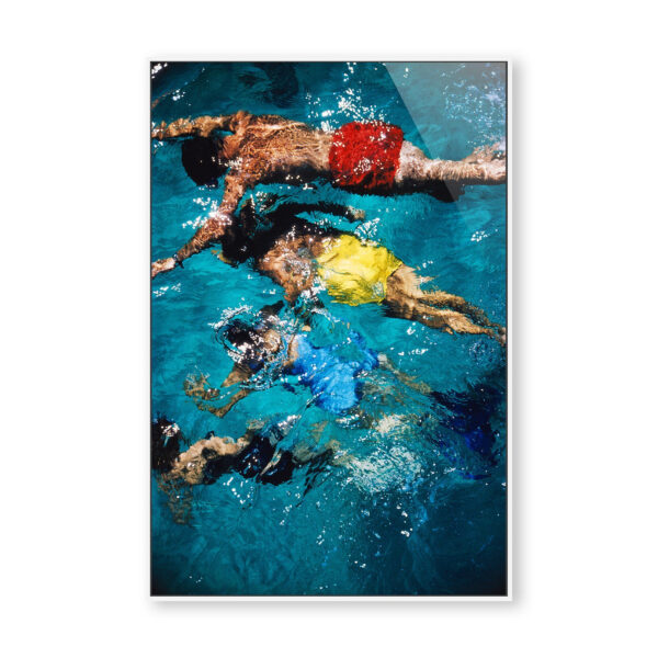 Swimming in the Bahamas by Slim Aarons