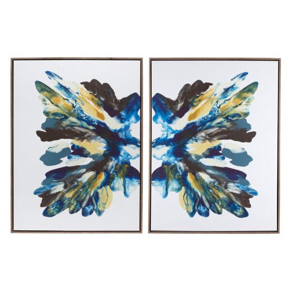 Rorschach Aura Diptych by Orfeo Quagliata
