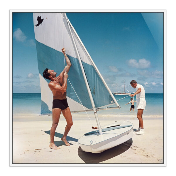 Boating in Antigua by Slim Aarons