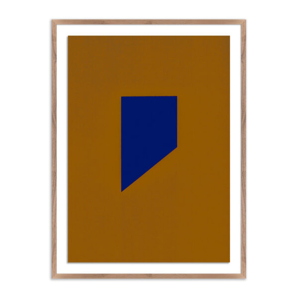 Primordial Stroke Blue by David Grey