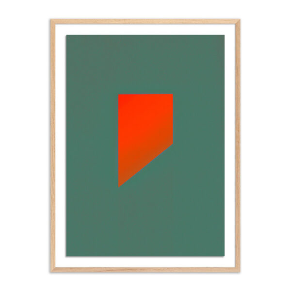 Primordial Stroke Orange by David Grey
