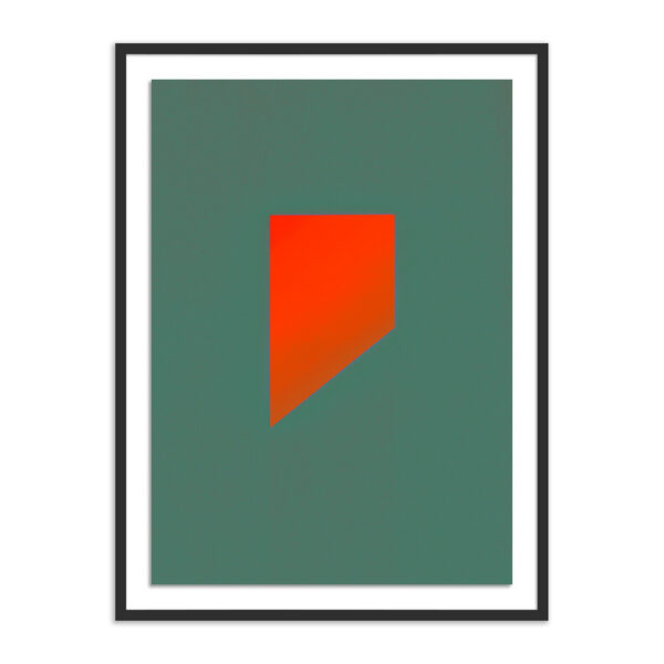 Primordial Stroke Orange by David Grey