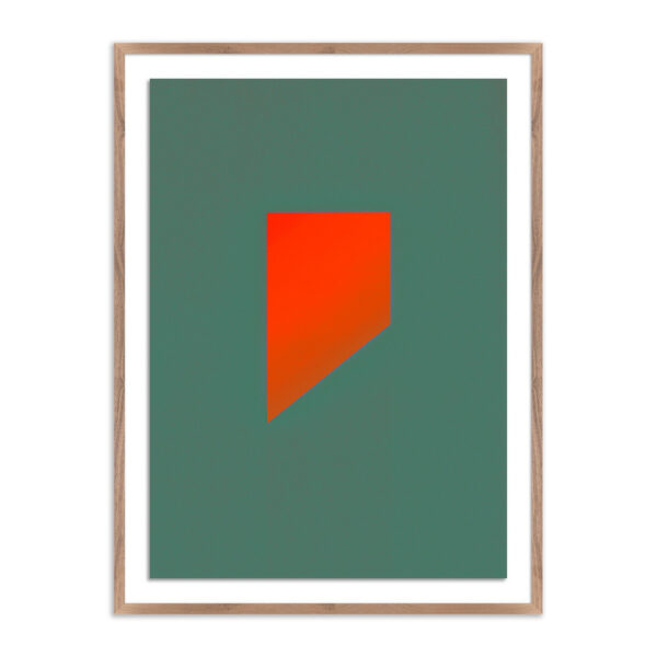 Primordial Stroke Orange by David Grey