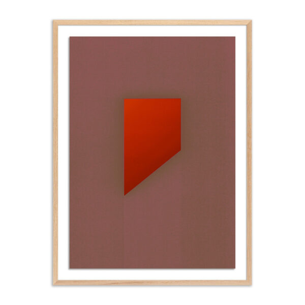 Primordial Stroke Red by David Grey