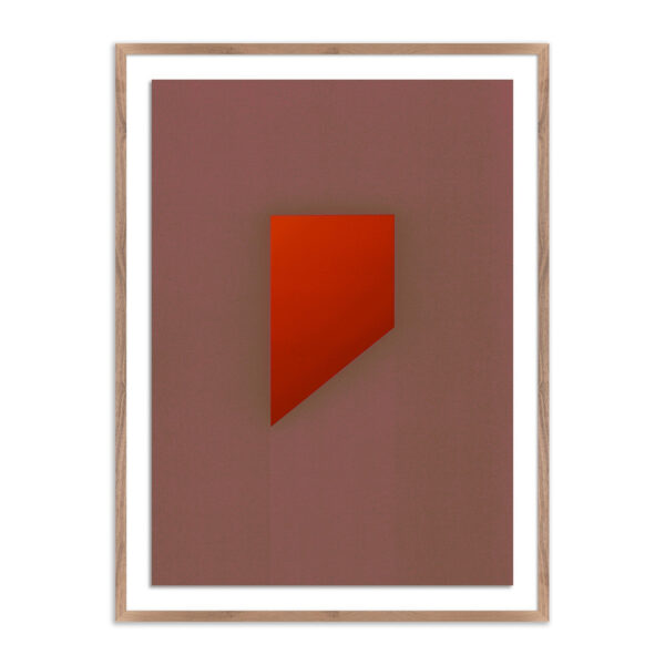 Primordial Stroke Red by David Grey