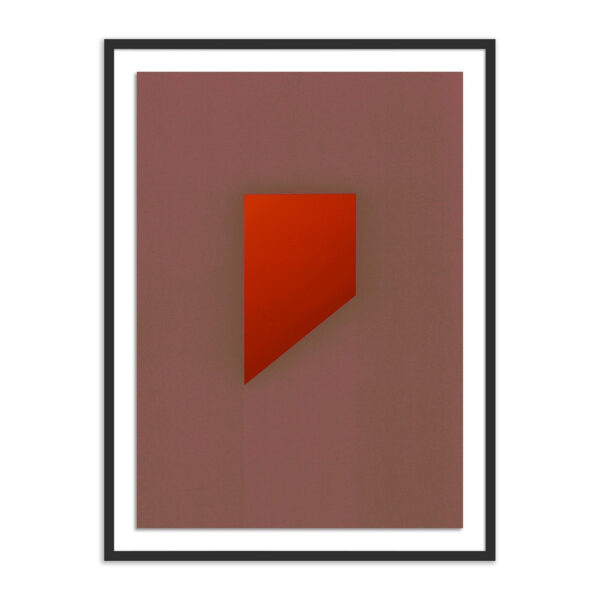 Primordial Stroke Red by David Grey