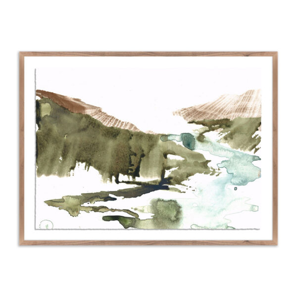 Copper Stream II by Lesley Frenz