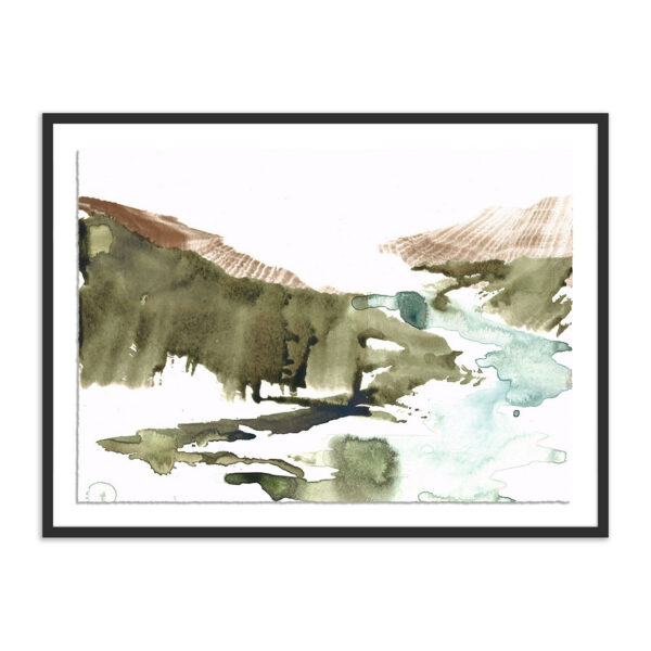 Copper Stream II by Lesley Frenz