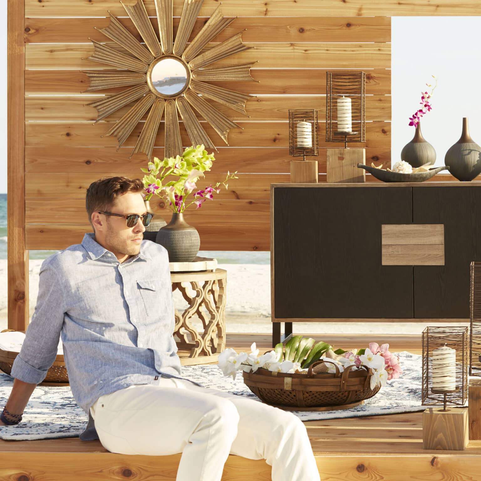 Large Horus Tray by Cyan Design