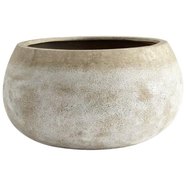 Large Round Stoney Planter