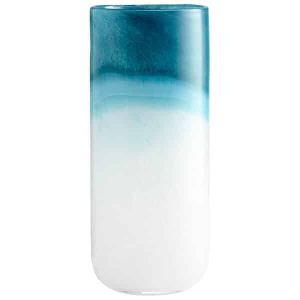 Large Turquoise Cloud Vase