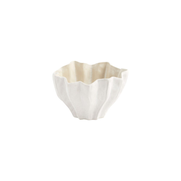 Chloris White Small Bowl
