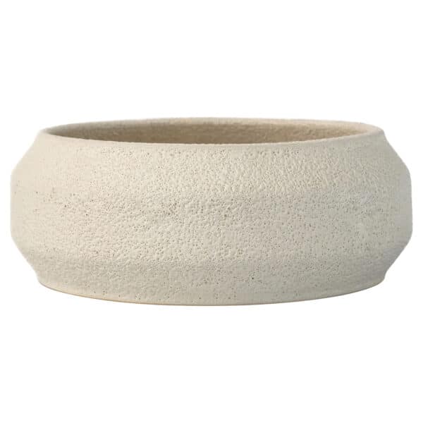 White on Terra Large Bowl