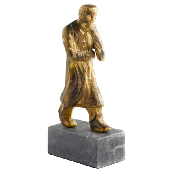 Epicurus Sculpture Gold