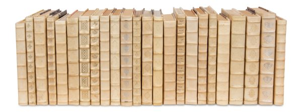 Leather and Paper Books, Set of 4