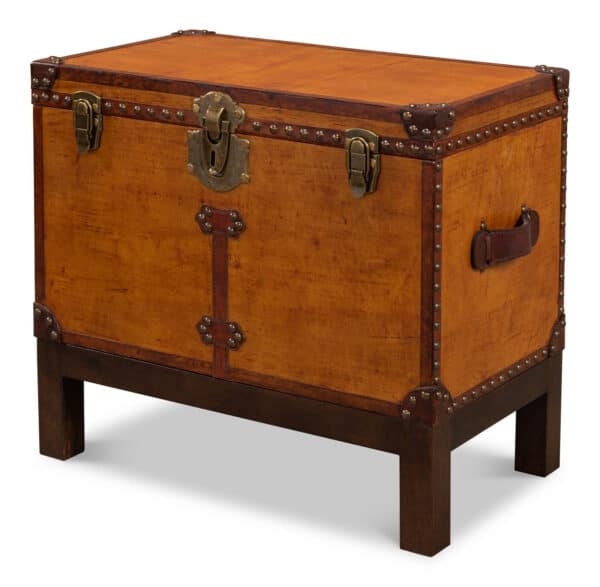 Abilene Leather Box with Stand