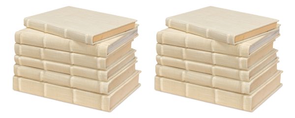 Linen Books, Set of 12
