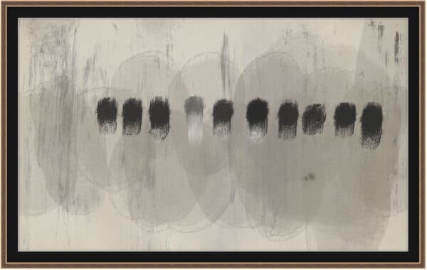 Channeled Bedrock Grey 1 Wall Art