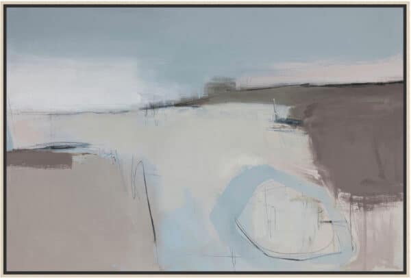 Fog Along Coast 1 Wall Art