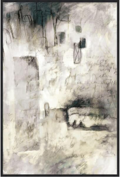 Displaced Scribbles 1 Wall Art