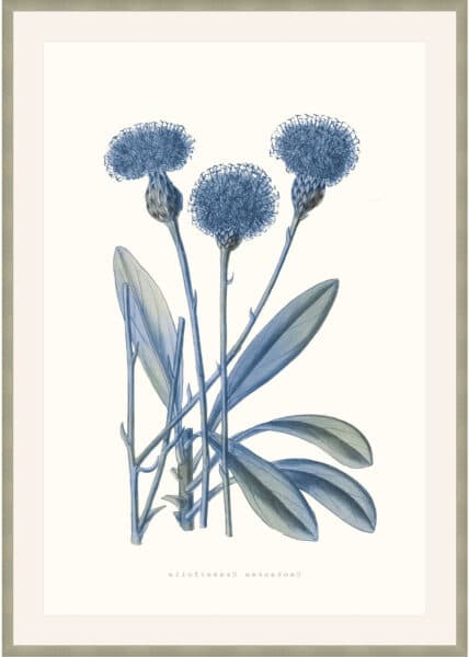 Bouquet Blue 1 Wall Art
