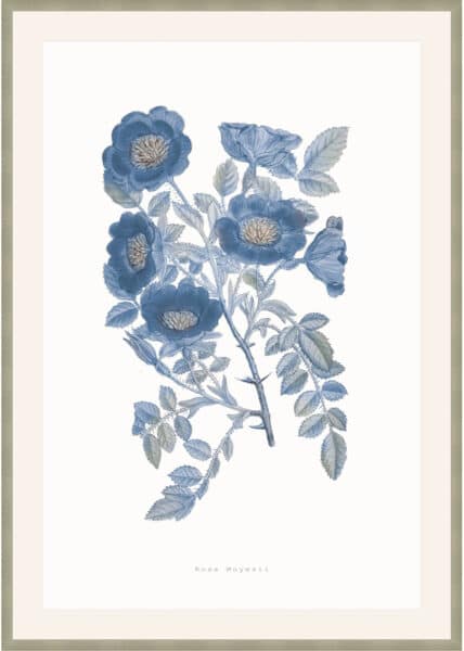 Bouquet Blue 5 Wall Art