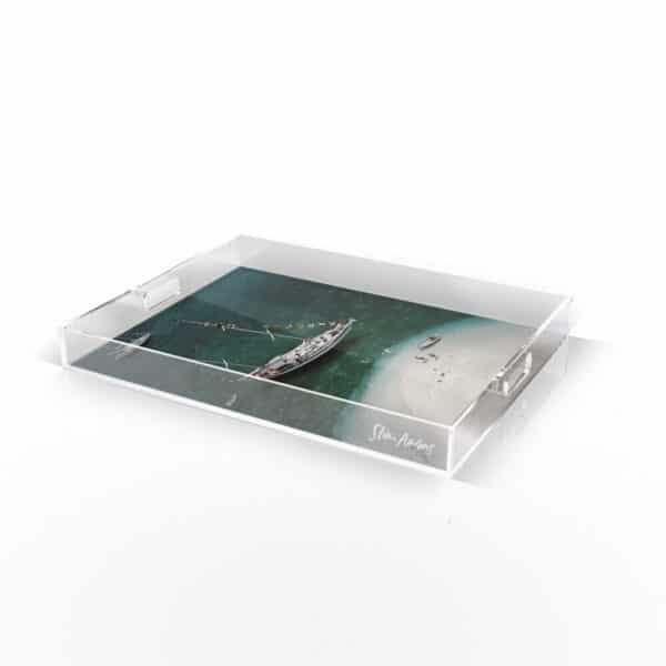 Charter Ketch Tray by Slim Aarons, Small