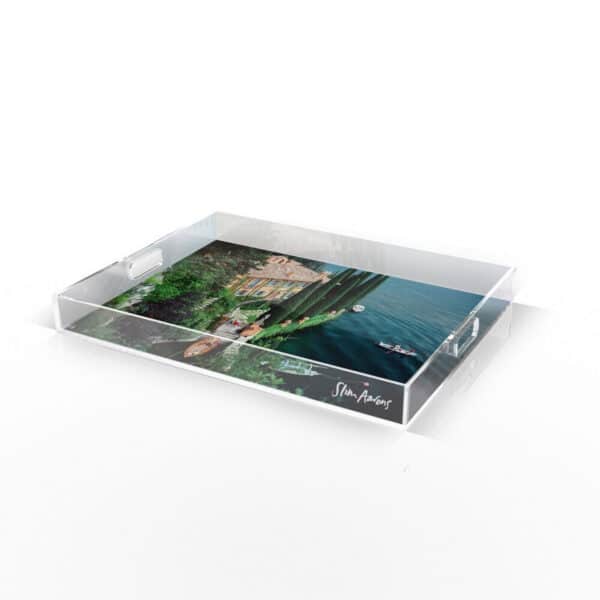 Giacomo Montegazza Tray by Slim Aarons, Small