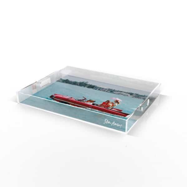 Sea Drive Tray by Slim Aarons, Small