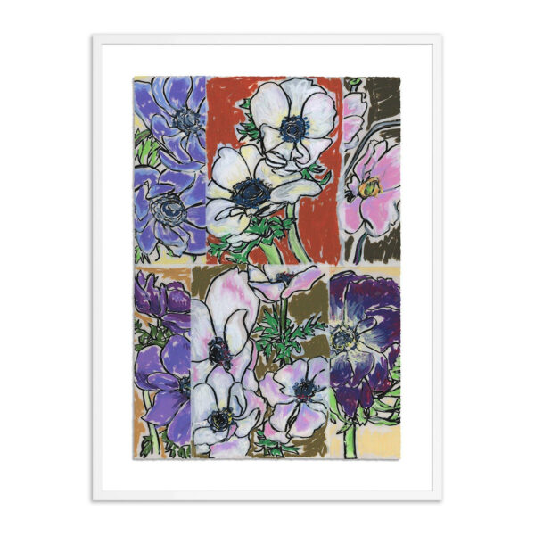Anemone Collage 2 by Katie Chance, Small