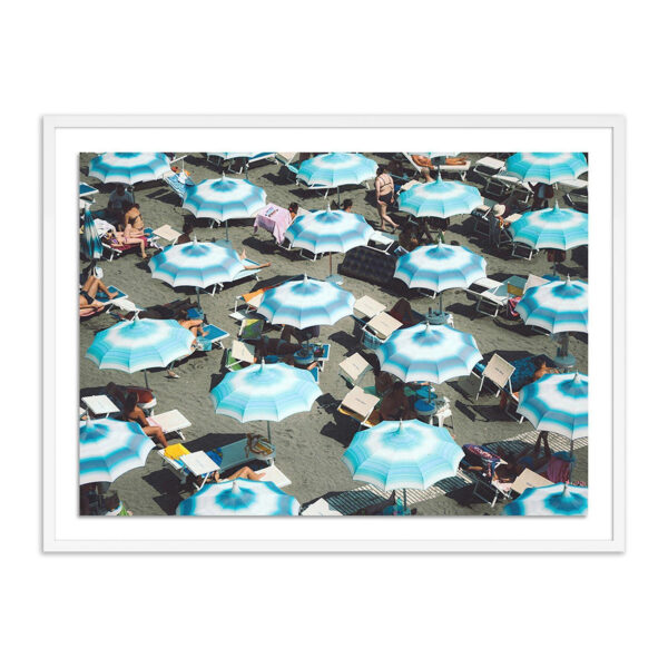 Atrani Umbrellas by Natalie Obradovich
