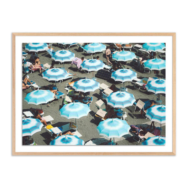 Atrani Umbrellas by Natalie Obradovich