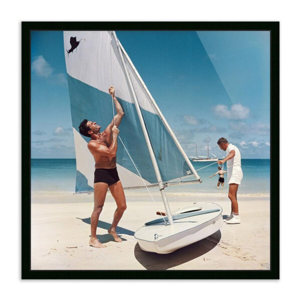 Boating in Antigua by Slim Aarons