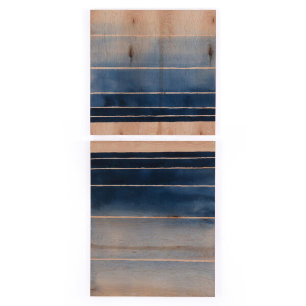 Deep End Diptych by Jess Engle Wood Box