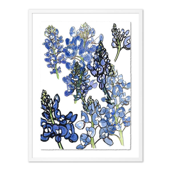 Gathered Bluebonnet by Katie Chance, Extra Large