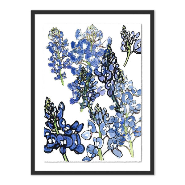 Gathered Bluebonnet by Katie Chance, Extra Large