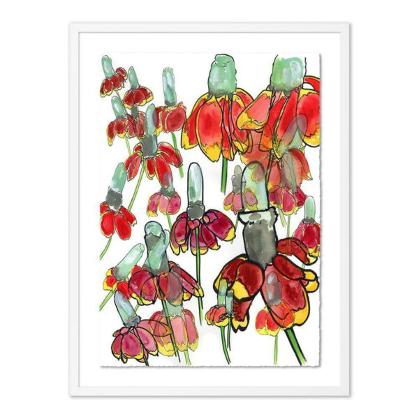 Gathered Mexican Hats by Katie Chance, Medium