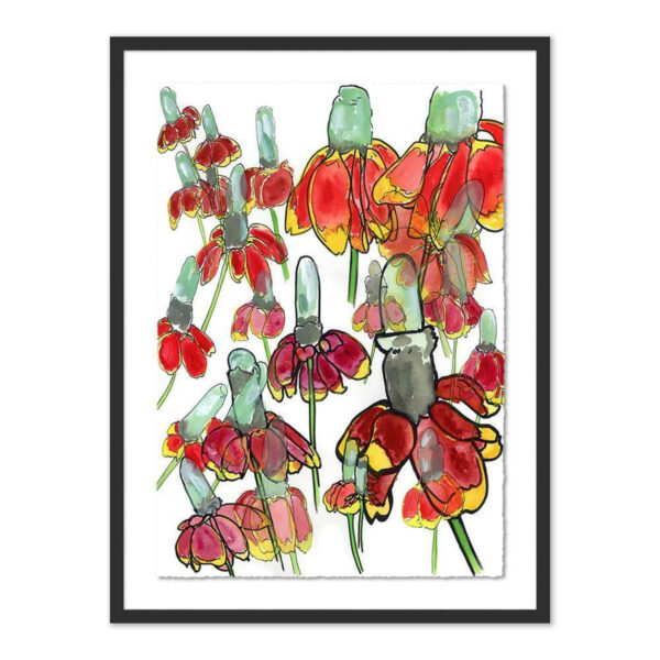 Gathered Mexican Hats by Katie Chance, Medium