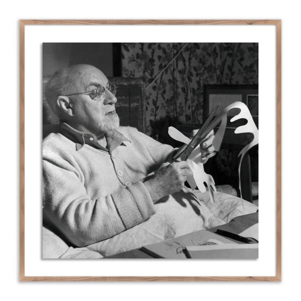 Henri Matisse Working, Paper Cut-Out, Getty Images
