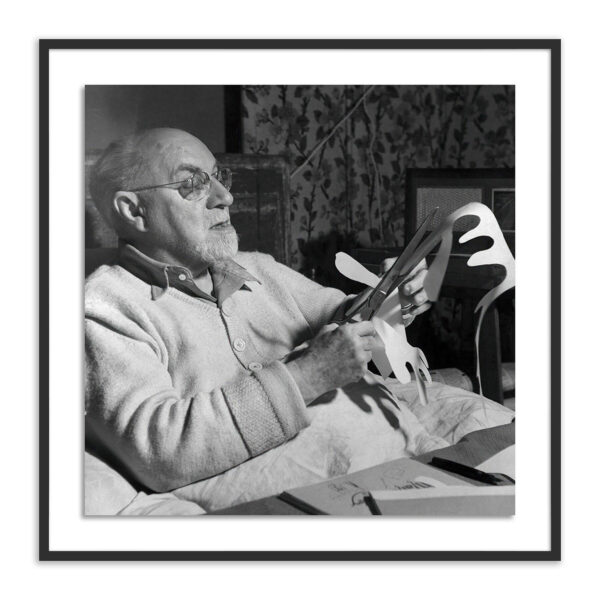 Henri Matisse Working, Paper Cut-Out, Getty Images