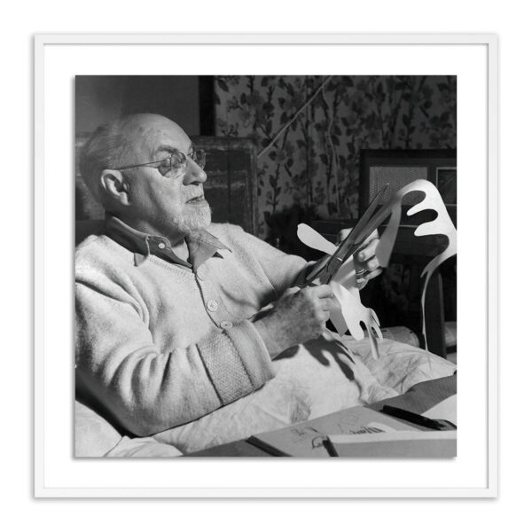 Henri Matisse Working, Paper Cut-Out, Getty Images