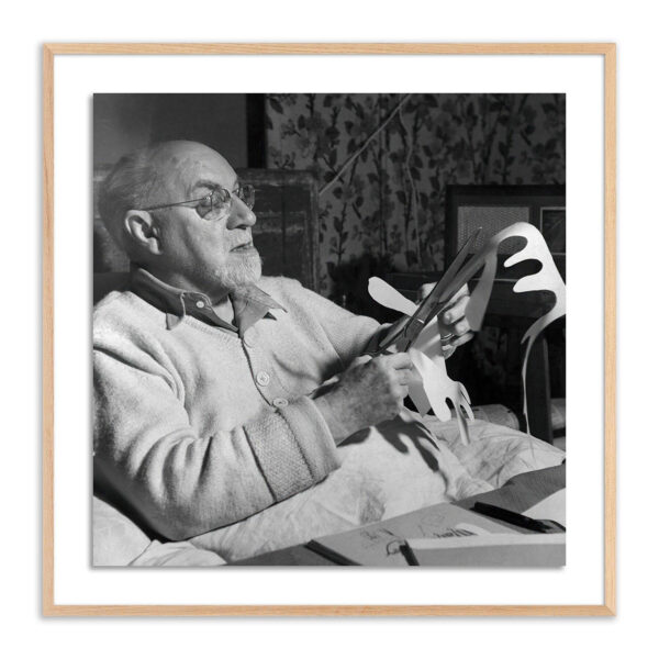 Henri Matisse Working, Paper Cut-Out, Getty Images