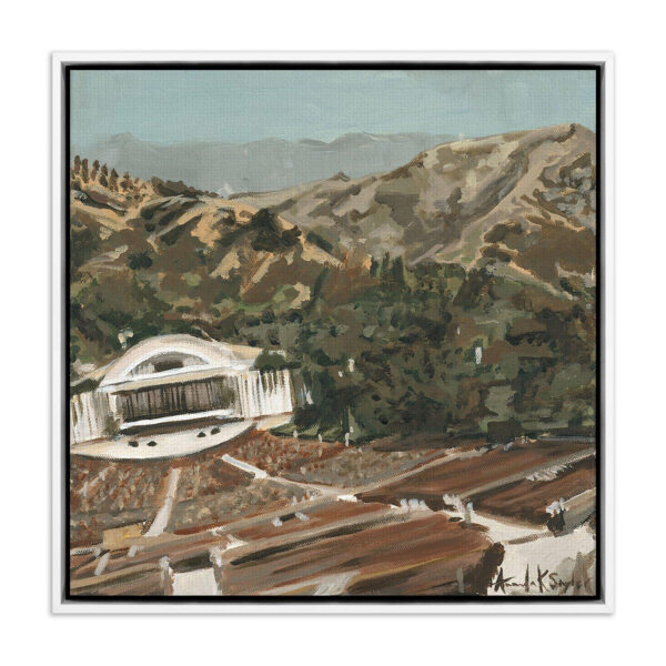 Hollywood Bowl, Cal 1970 by Amanda Snyder