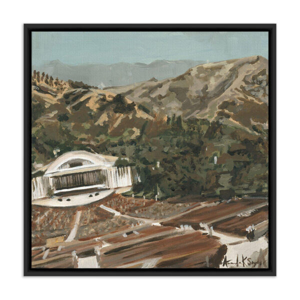 Hollywood Bowl, Cal 1970 by Amanda Snyder
