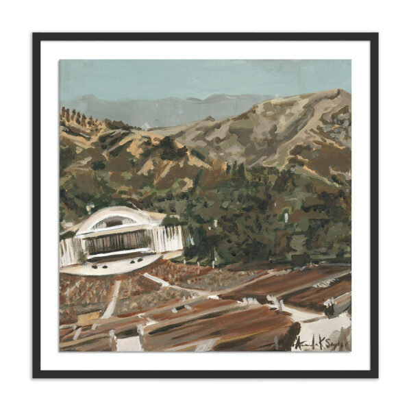 Hollywood Bowl, Cal 1970 by Amanda Snyder