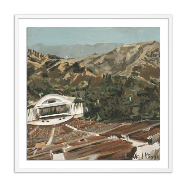 Hollywood Bowl, Cal 1970 by Amanda Snyder, Large