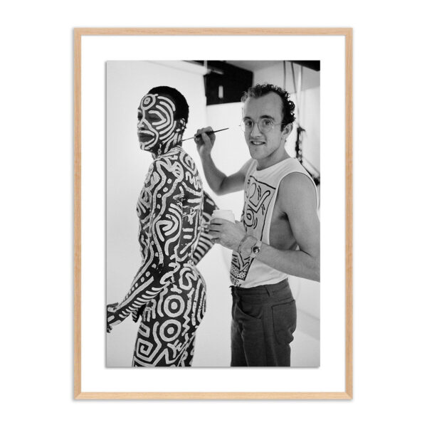 Keith Haring and Bill T. Jones by Getty Images