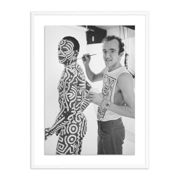 Keith Haring and Bill T. Jones by Getty Images