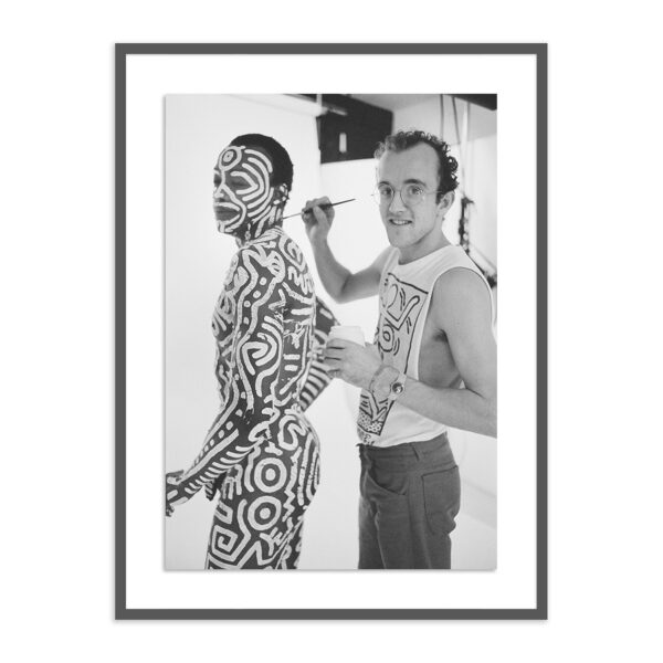 Keith Haring and Bill T. Jones by Getty Images