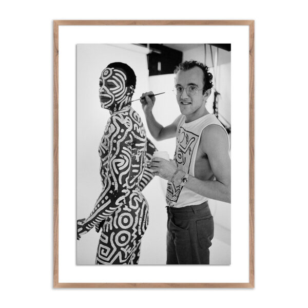 Keith Haring and Bill T. Jones by Getty Images